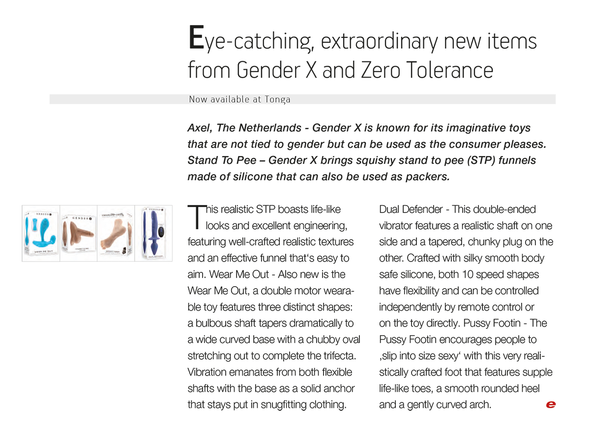 2024-03 EAN - Gender X - Zero Tolerance